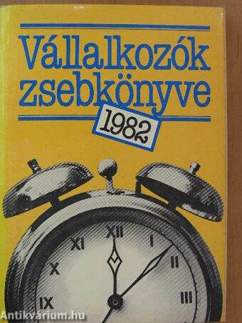 Vállalkozók zsebkönyve 1982