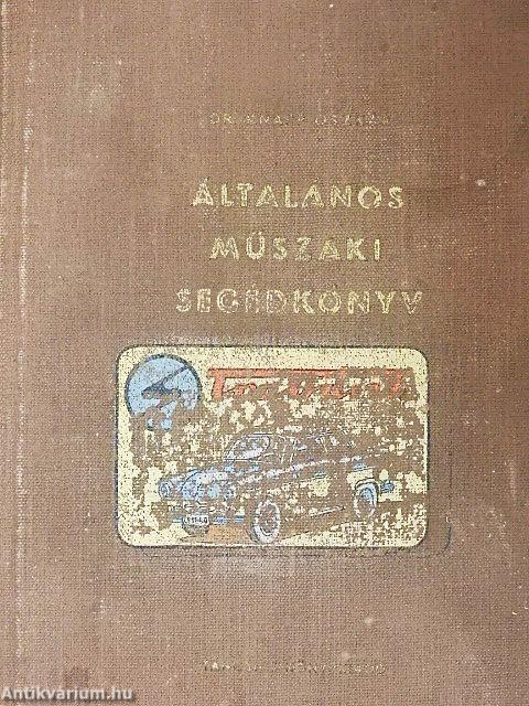 Általános műszaki segédkönyv