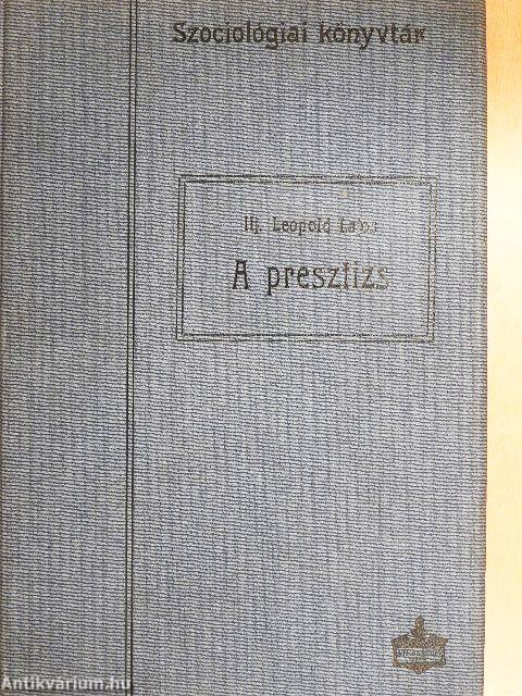 A presztizs