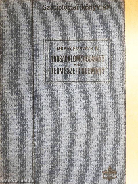 Társadalomtudomány mint természettudomány