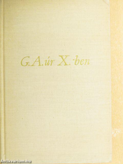 G. A. úr X.-ben