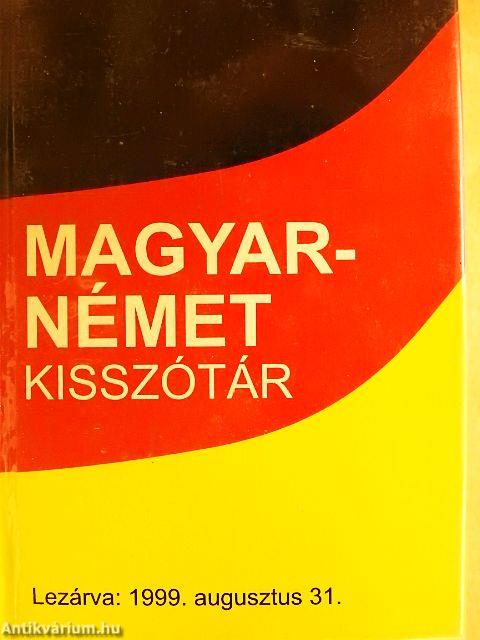 Magyar-német kisszótár