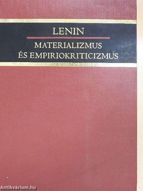 Materializmus és empiriokriticizmus