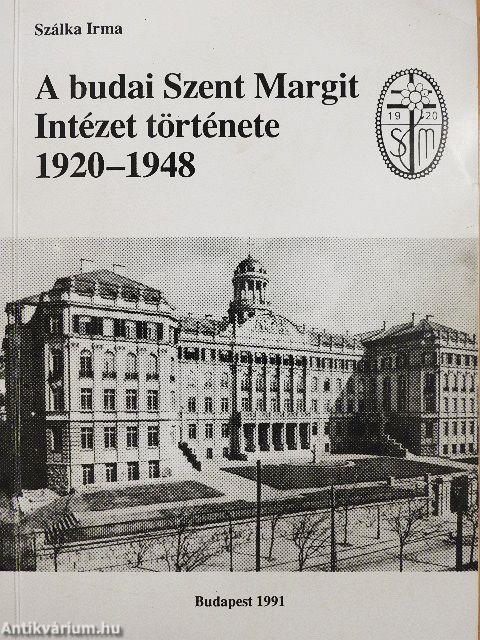 A budai Szent Margit Intézet története