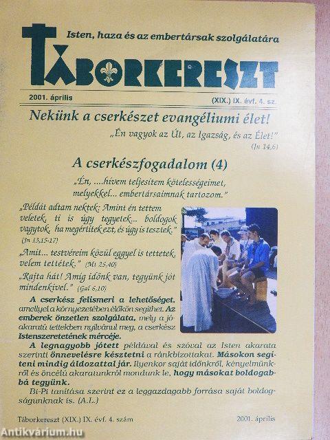 Táborkereszt 2001. április