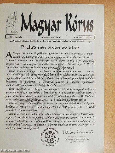 Magyar Kórus 2001/1.