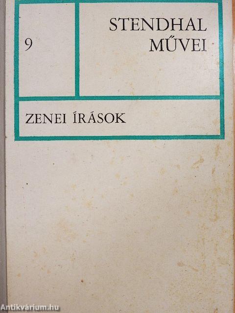 Zenei írások