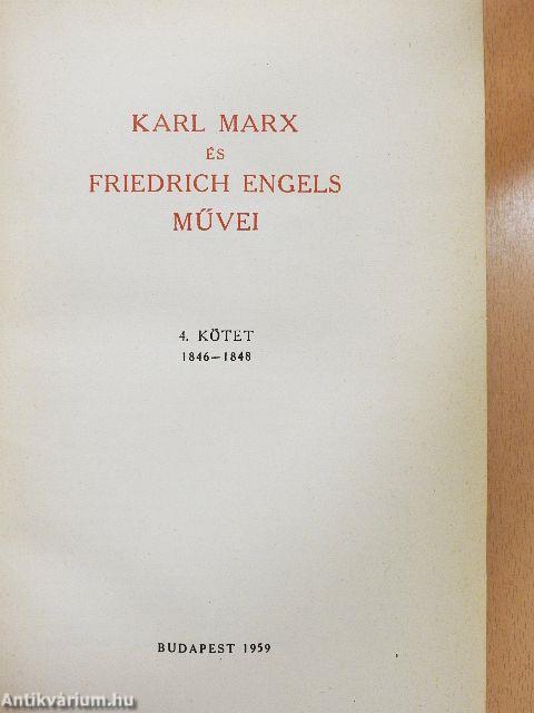 Karl Marx és Friedrich Engels művei 4.