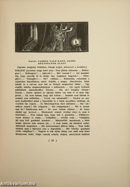 Tintagiles halála (dedikált példány)