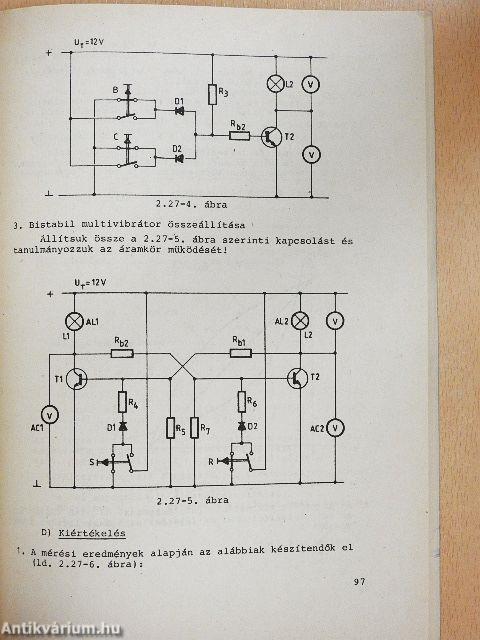 Elektrotechnika gyakorlatok