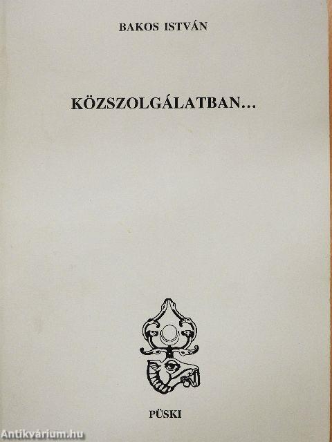 Közszolgálatban...