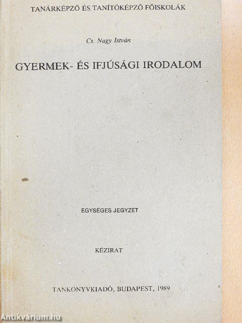 Gyermek- és ifjúsági irodalom