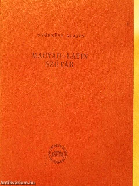 Magyar-latin szótár
