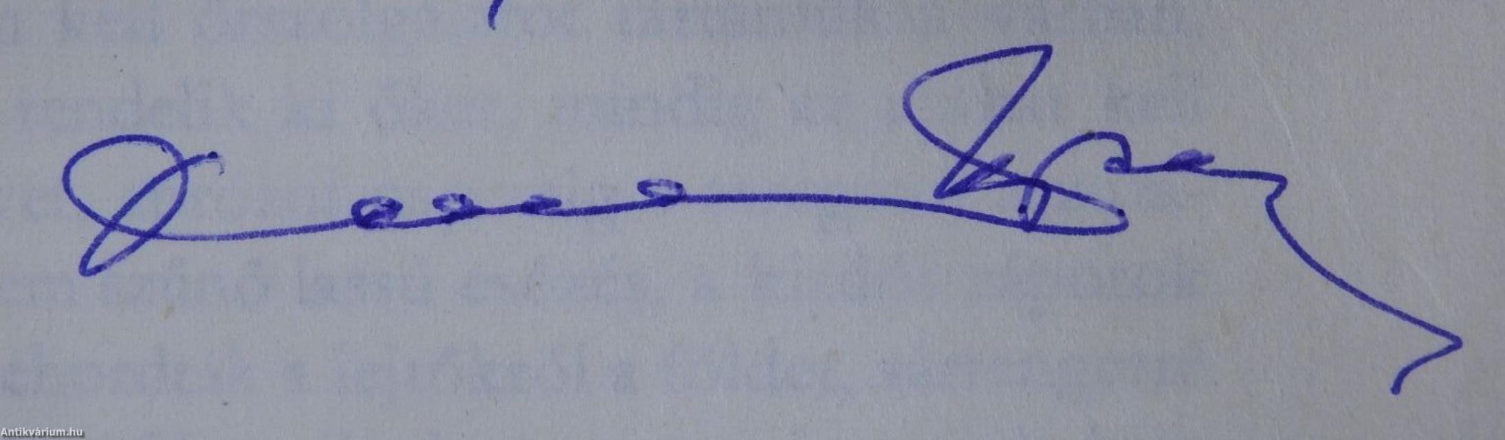 A titkos várfolyosó (dedikált példány)