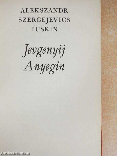 Jevgenyij Anyegin