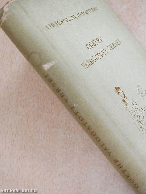 Goethe válogatott versei