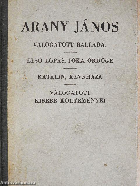 Arany János válogatott balladái