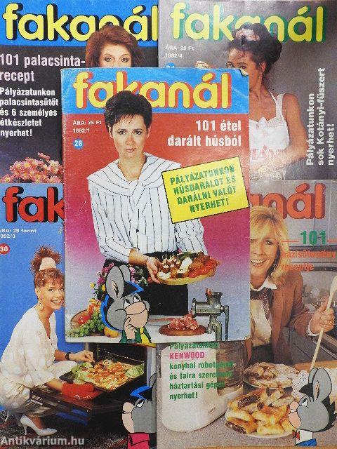 Fakanál 1992. (nem teljes évfolyam)