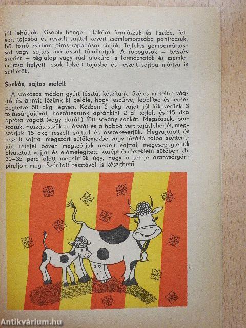 Tejtermékek az étlapon