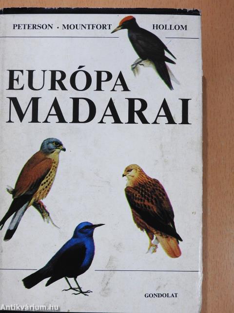 Európa madarai (dedikált példány)