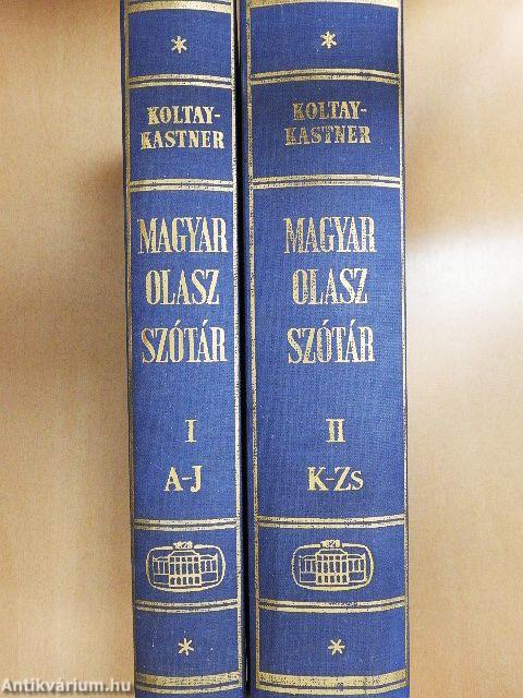 Magyar-olasz szótár I-II.