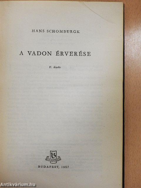 A vadon érverése