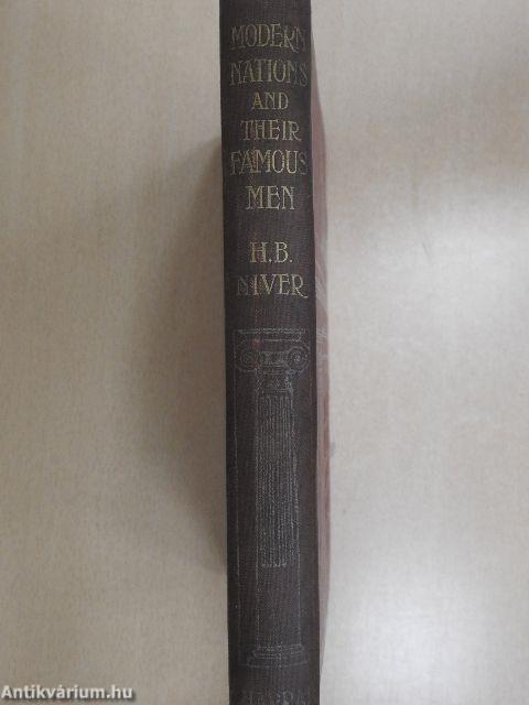 Modern nations and their famous men