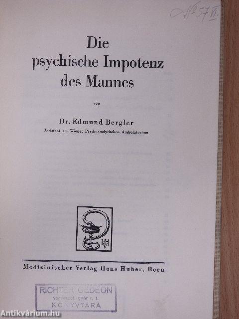 Die psychische Impotenz des Mannes