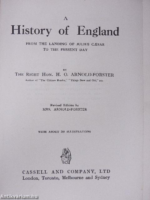 A History of England