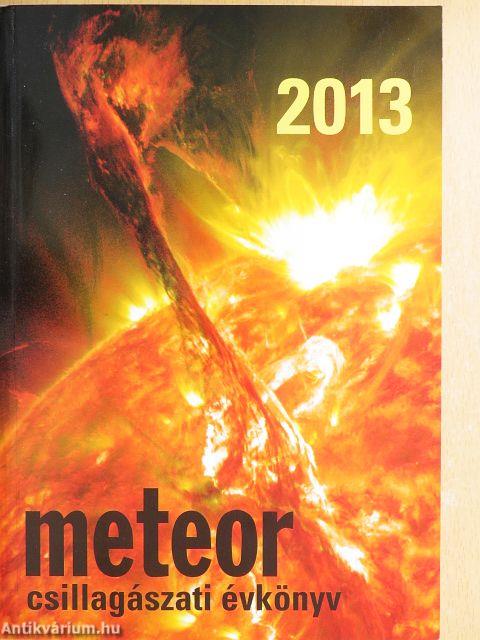 Meteor csillagászati évkönyv 2013