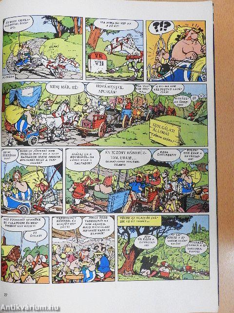 Asterix galliai körútja