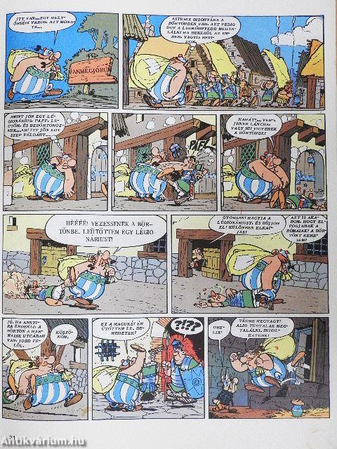 Asterix galliai körútja