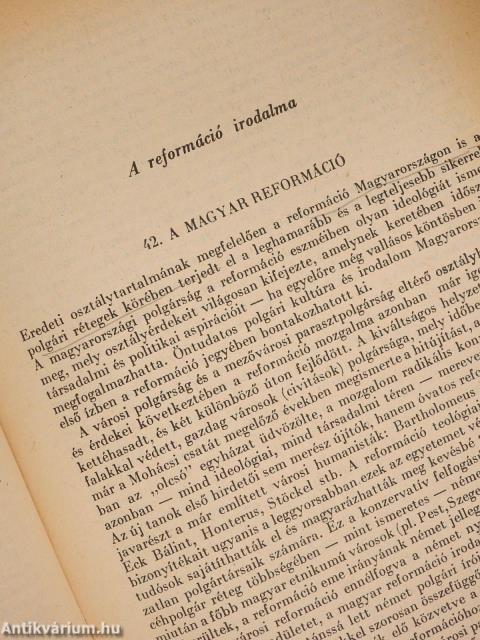 A magyar irodalom története 1-6.