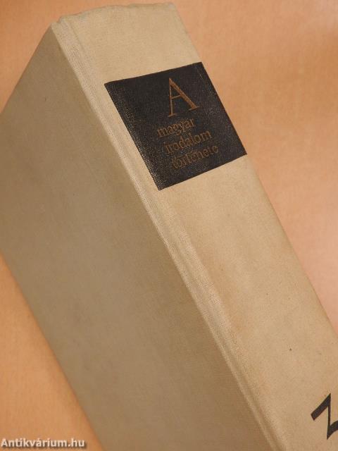 A magyar irodalom története 1-6.