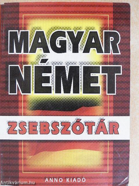 Magyar-német/német-magyar zsebszótár