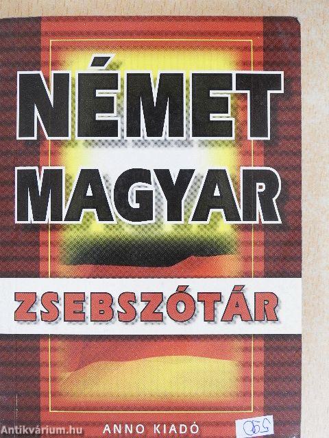 Magyar-német/német-magyar zsebszótár