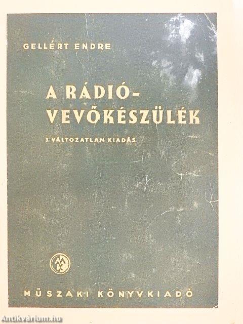 A rádióvevőkészülék