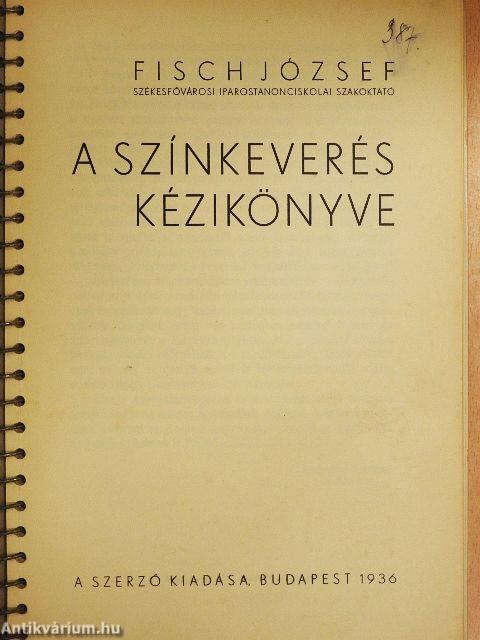 A színkeverés kézikönyve