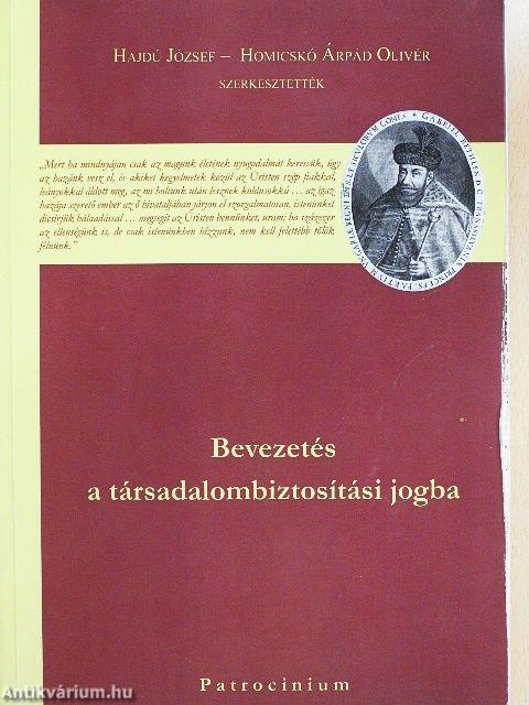 Bevezetés a társadalombiztosítási jogba