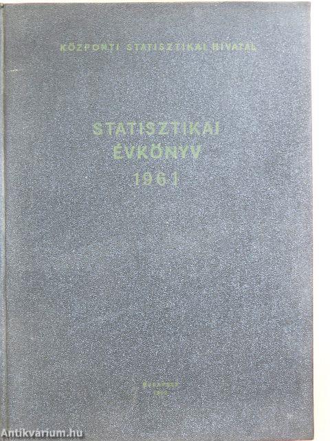 Statisztikai évkönyv 1961