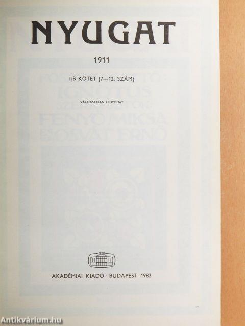 Nyugat 1911. I/B.