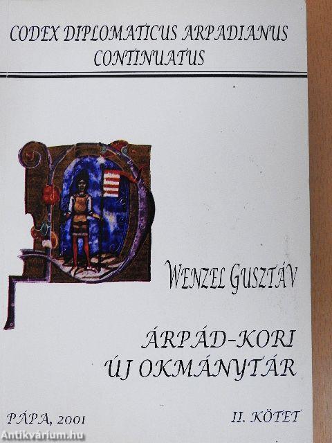 Árpád-kori új okmánytár II.