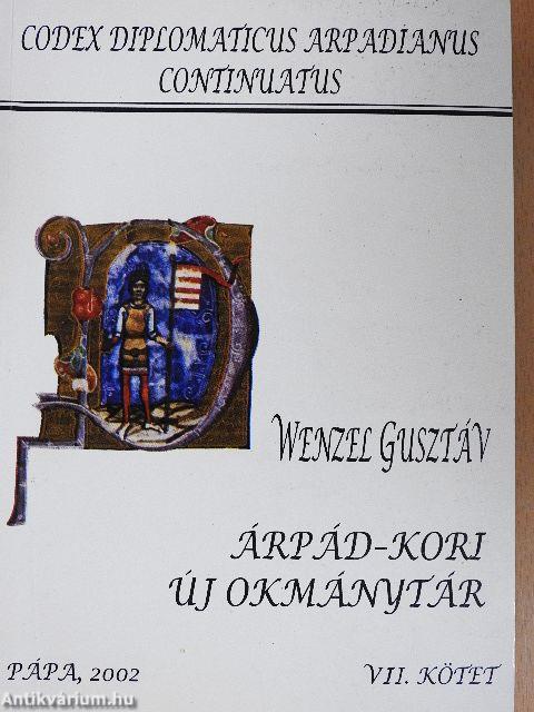 Árpád-kori új okmánytár VII.