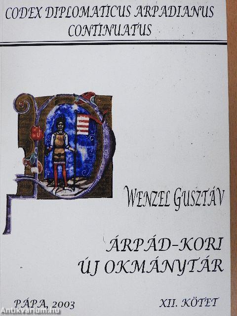 Árpád-kori új okmánytár XII.