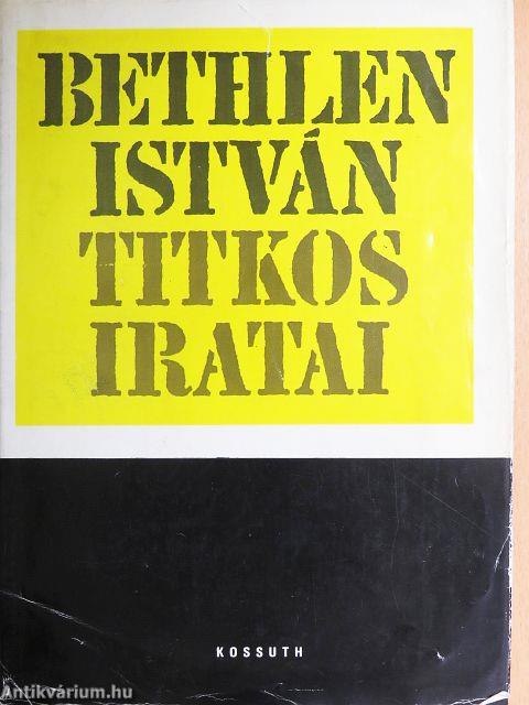 Bethlen István titkos iratai