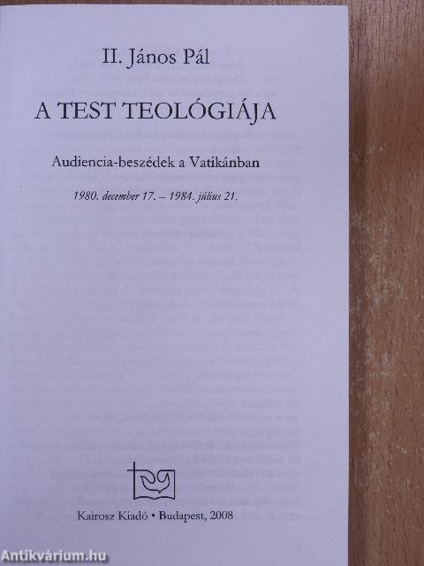 A test teológiája