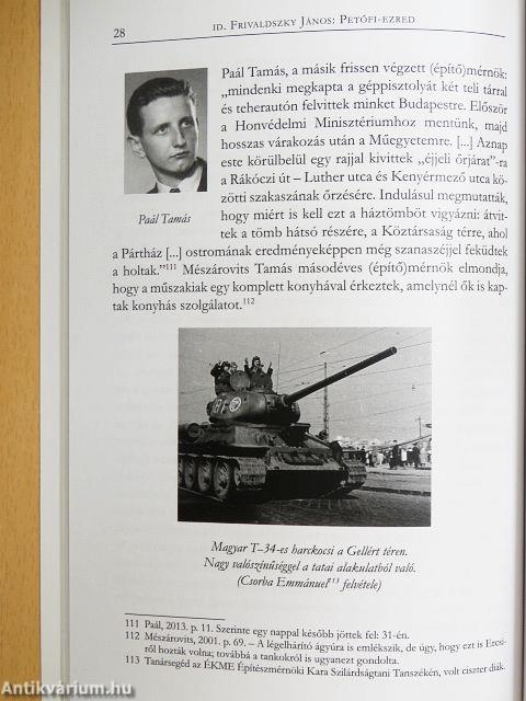 A Petőfi Sándor Első Egyetemi Nemzetőr Ezred megalakulása