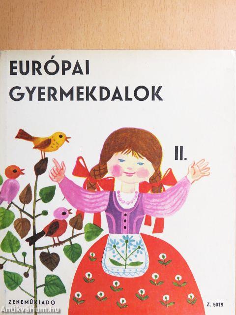 Európai gyermekdalok II.