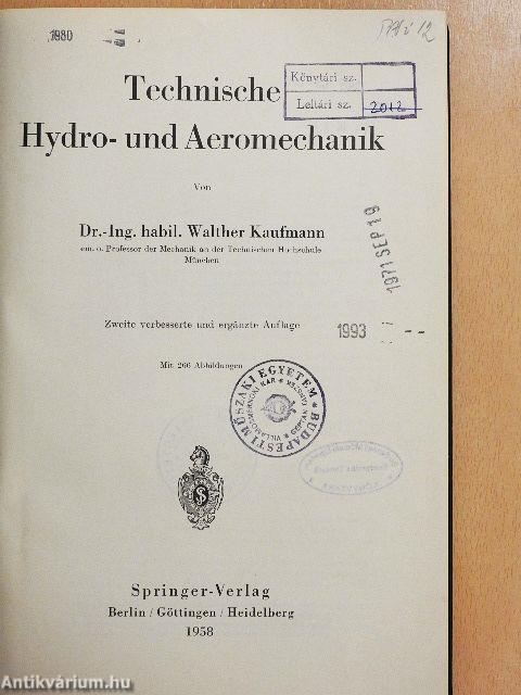 Technische Hydro- und Aeromechanik