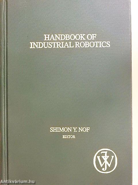 Handbook of Industrial Robotics